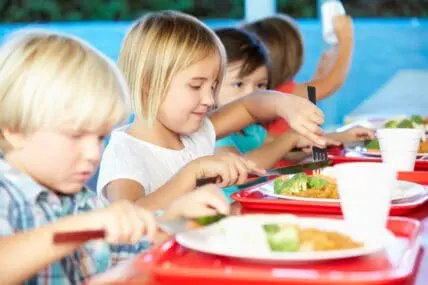 vegan school lunches