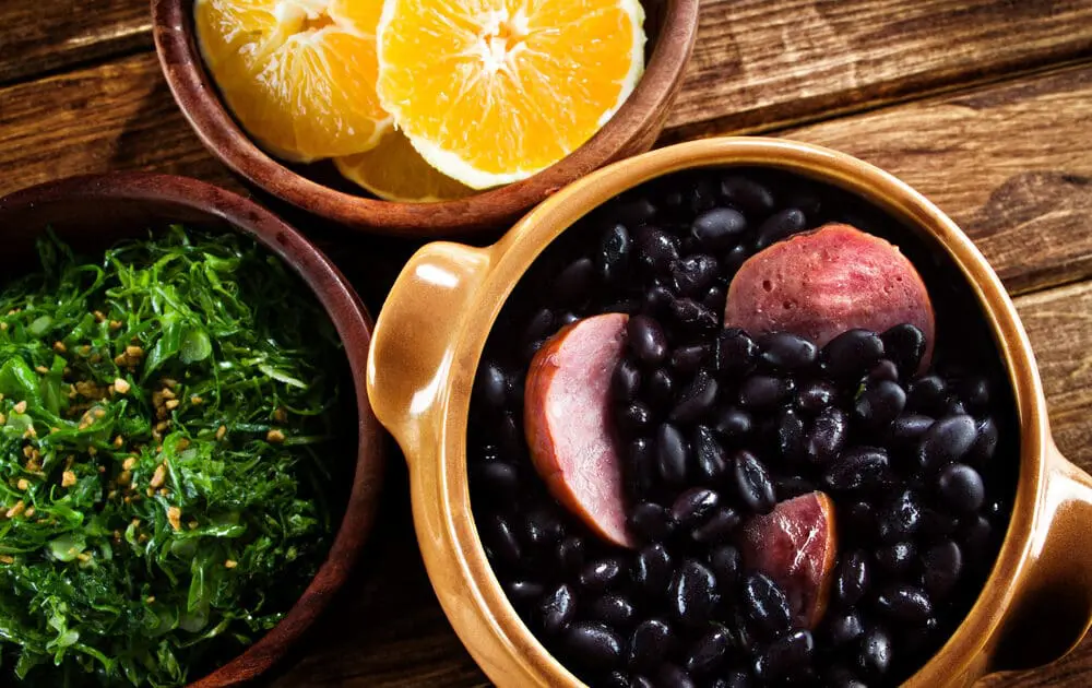 feijoada is a staple of a traditional brazilian diet