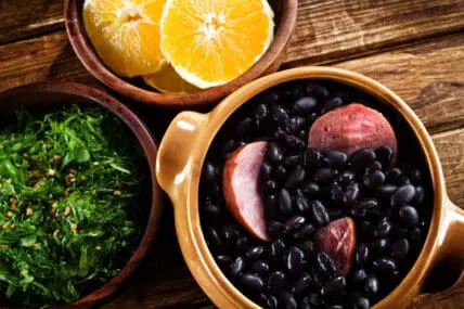 feijoada is a staple of a traditional brazilian diet