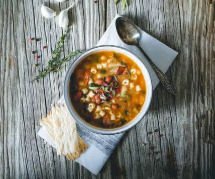 post holiday vegetarian meals minestrone soup recipe shutterstock