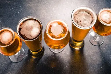 Cheers Father Day with some organic  beers.