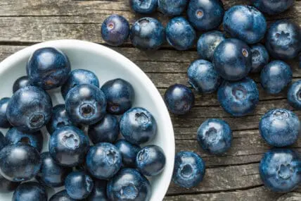 blueberries which are now added to the dirty dozen list 2023