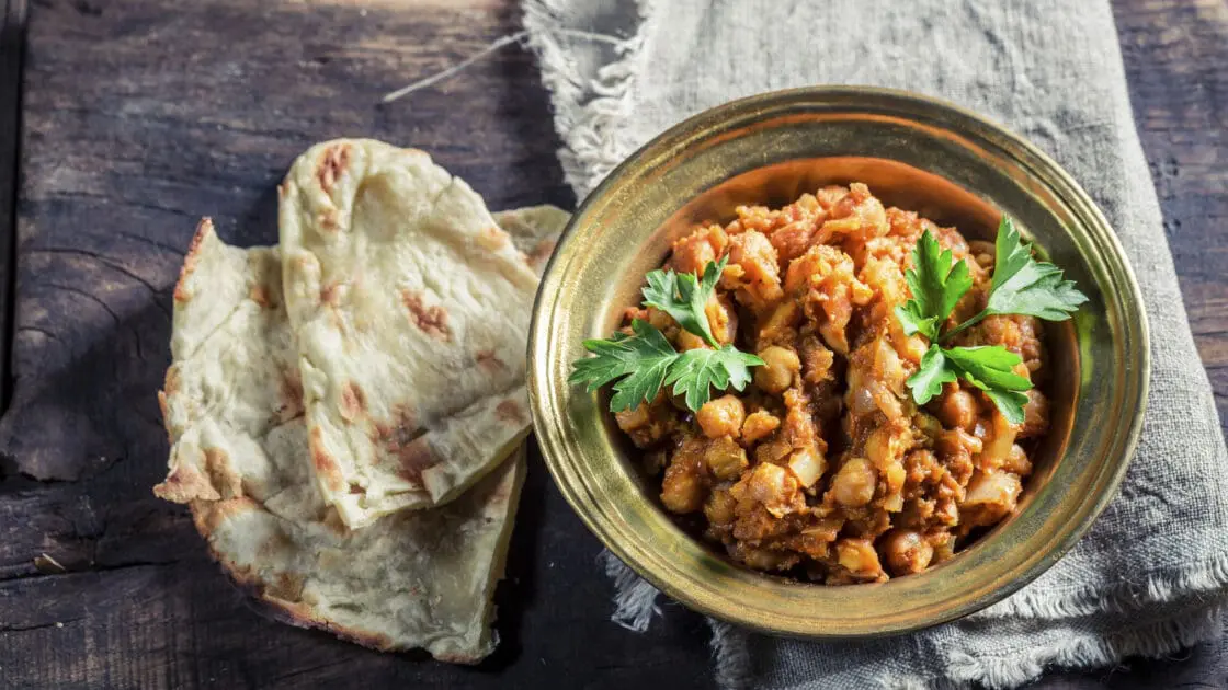 vegetarian indian recipes - chana masala