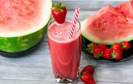 strawberry smoothie