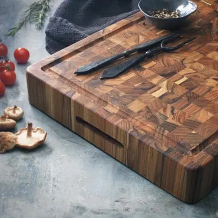 teakhaus endgrain cutting board