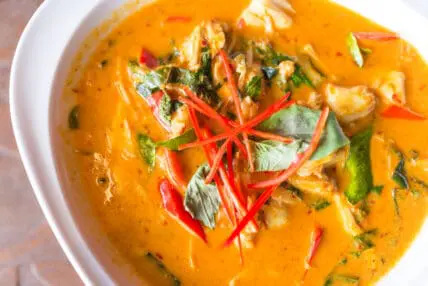 thai coconut soup