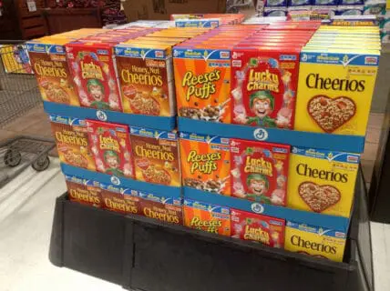 sugary kids cereals photo