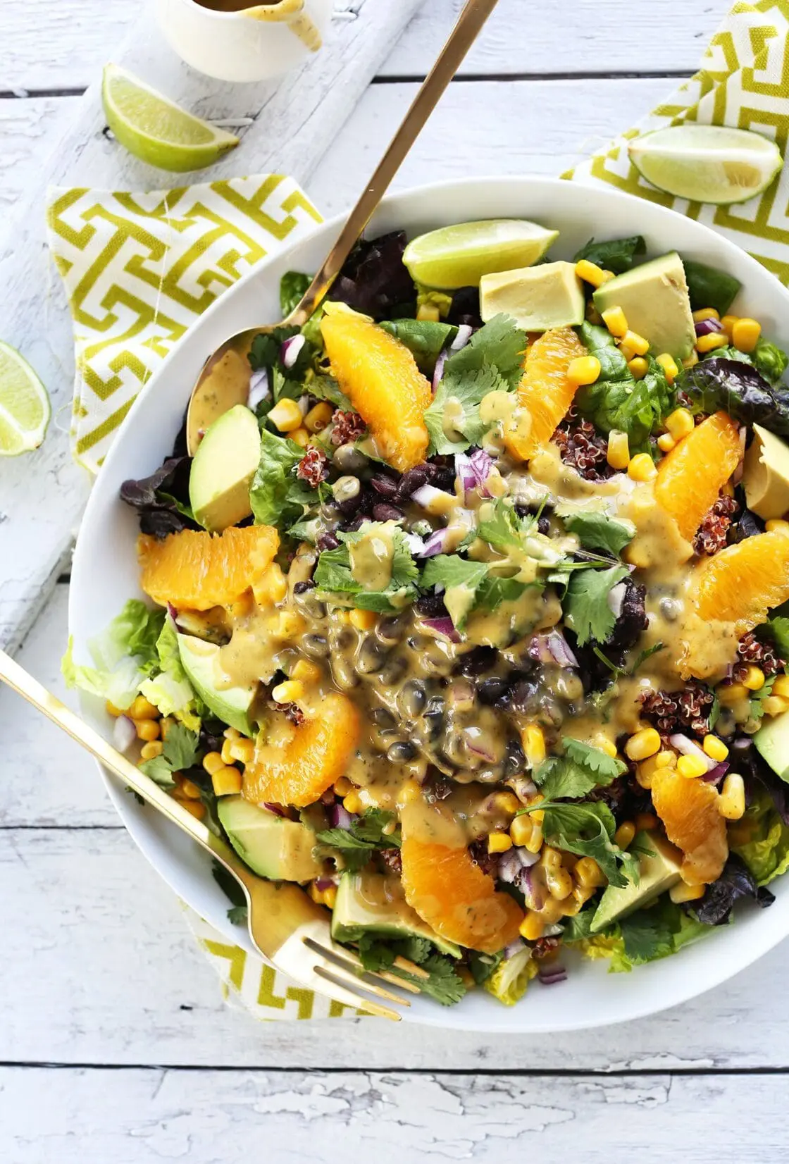 vegan mexican quinoa salad