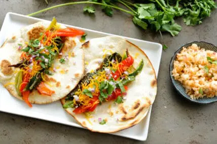 vegetarian tacos