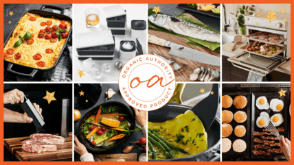 Collage of various products featured in our Gifts for People Who Like to Cook gift guide.