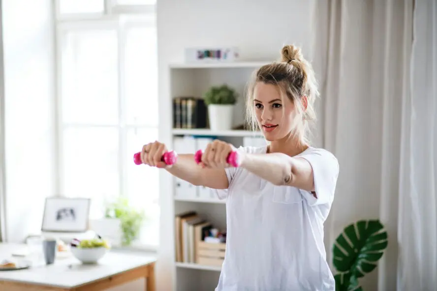 Indoor winter workout getty images unsplash