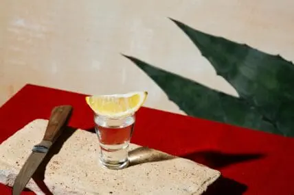 Image of a shot of tequila, which is better, organic or conventional?