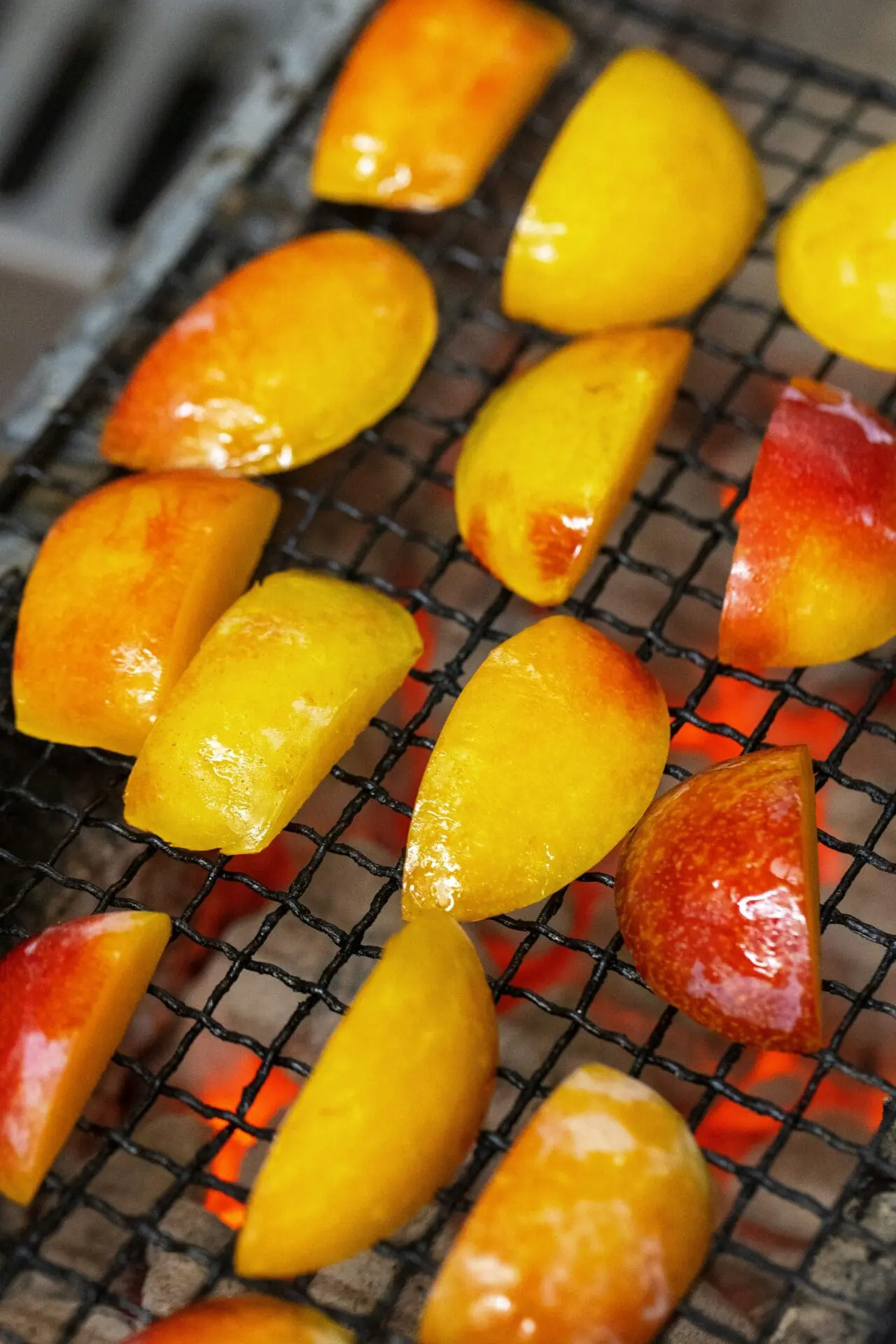 grilled peaches for fresh salsa recipe