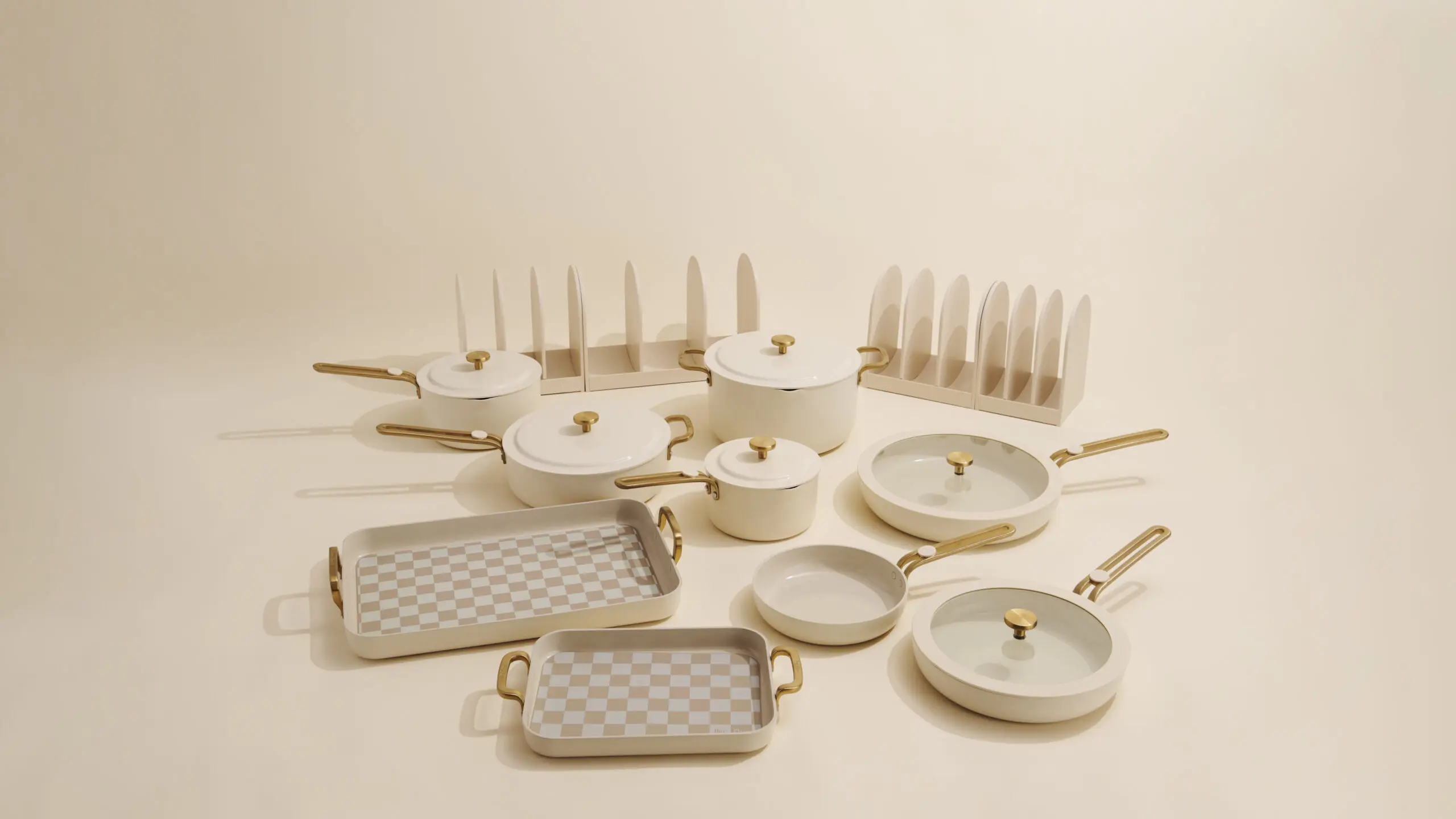 Our Place Essentials 21-piece set in cream