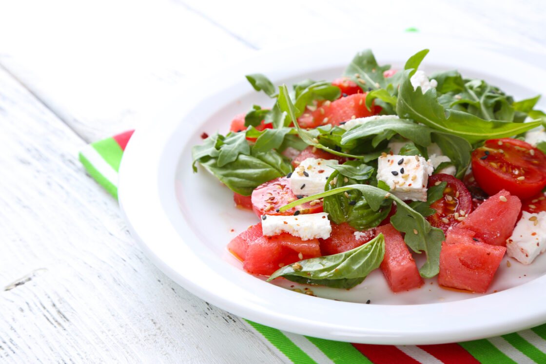 Watermelon salad