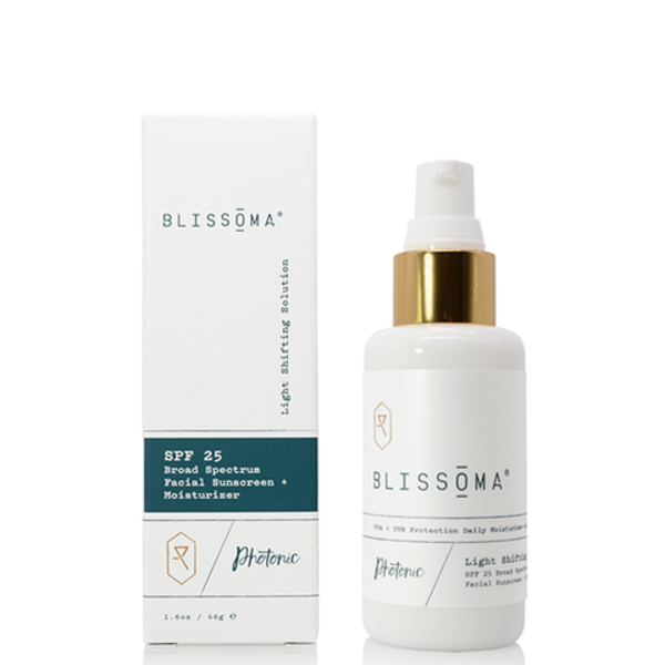 BlissomaPhotonic – Light Shifting Solution SPF 25 Broad Spectrum Facial Sunscreen + Moisturizer