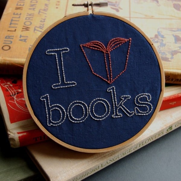 Modern embroidery patterns.