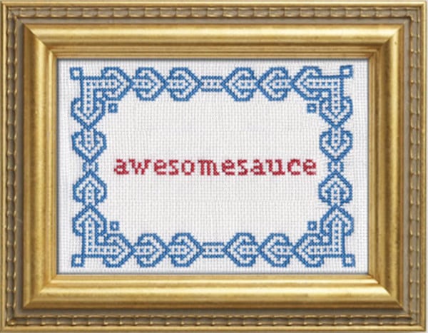Moder sampler embroidery patterns.