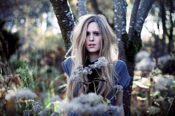 woman in nature