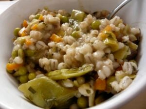 High protein foods barley dish
