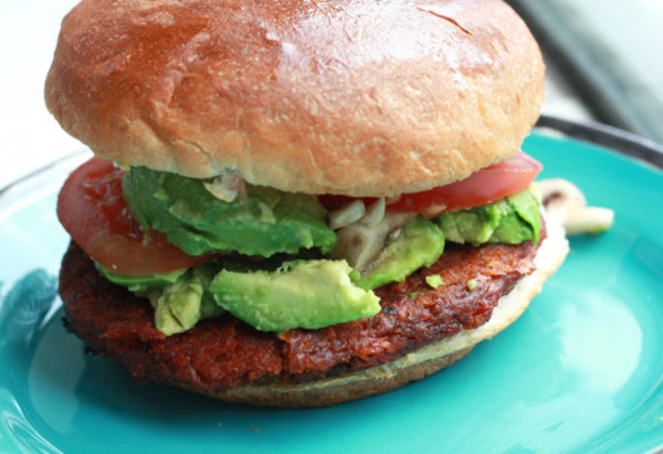 lentil burger photo