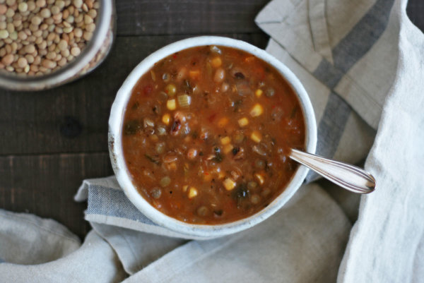 lentil crockpot soup