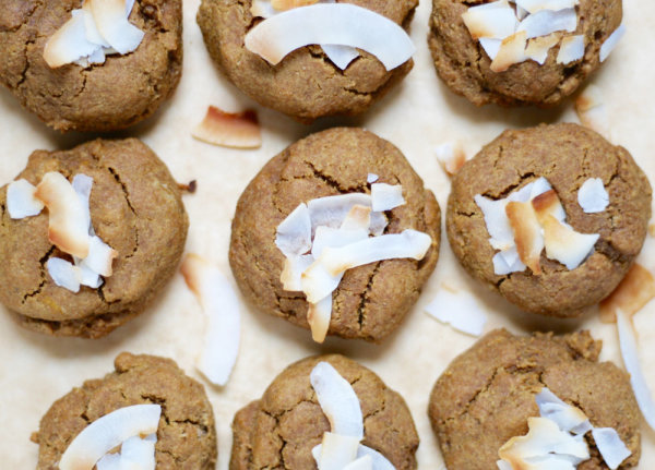 Pumpkin paleo cookies