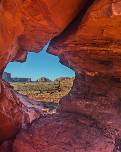 One of the Earth Day Instagram pics shows how beautiful red rocks can be.