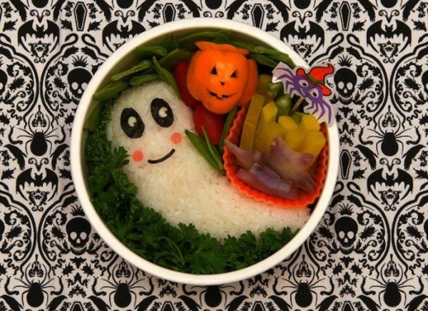 Healthy Halloween treats, bowl of veggies