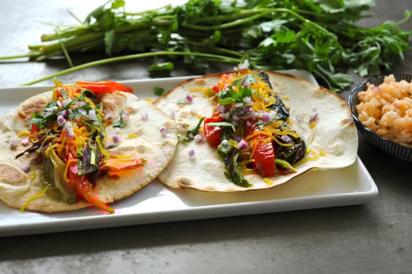 vegetarian tacos