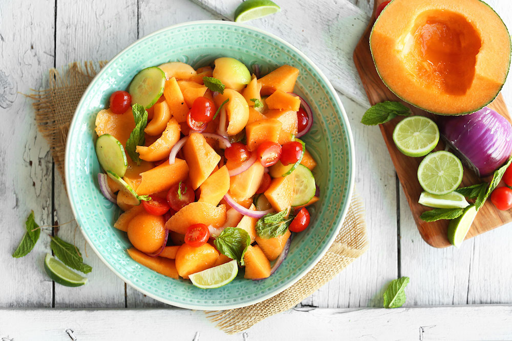 cantaloupe and tomato recipes