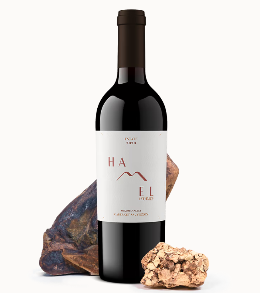 Image of a dark bottle of wine from Hamel Family Wines, organic and biodynamic