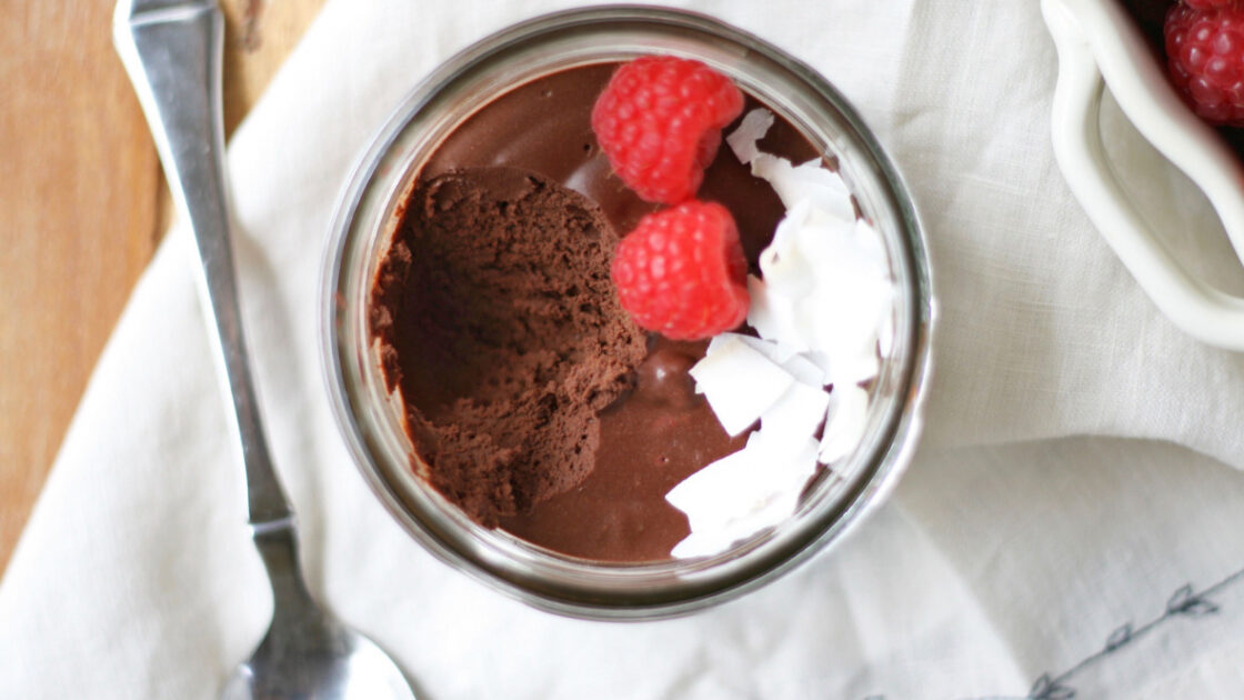 A Vegan Chocolate Mousse Recipe With the Savviest Ingredient Ever