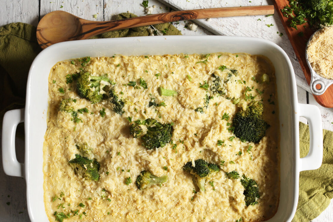 cauliflower rice bake
