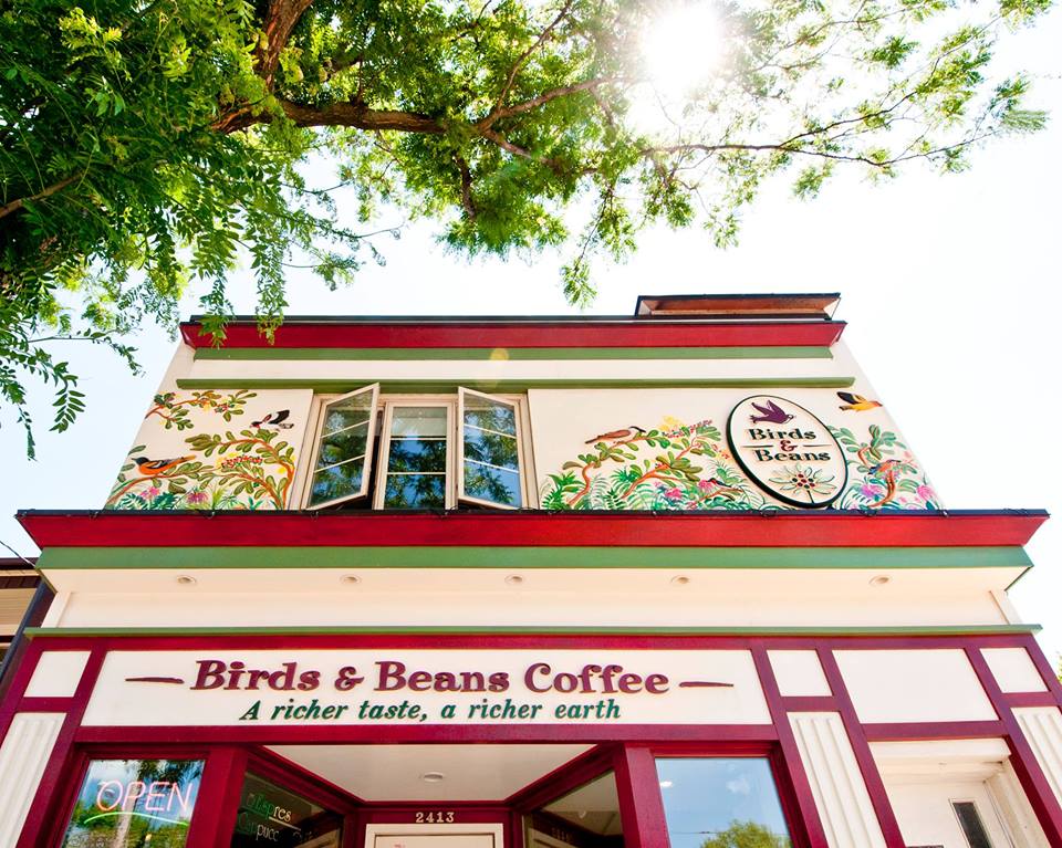 Birds and Beans carries conscious coffee.