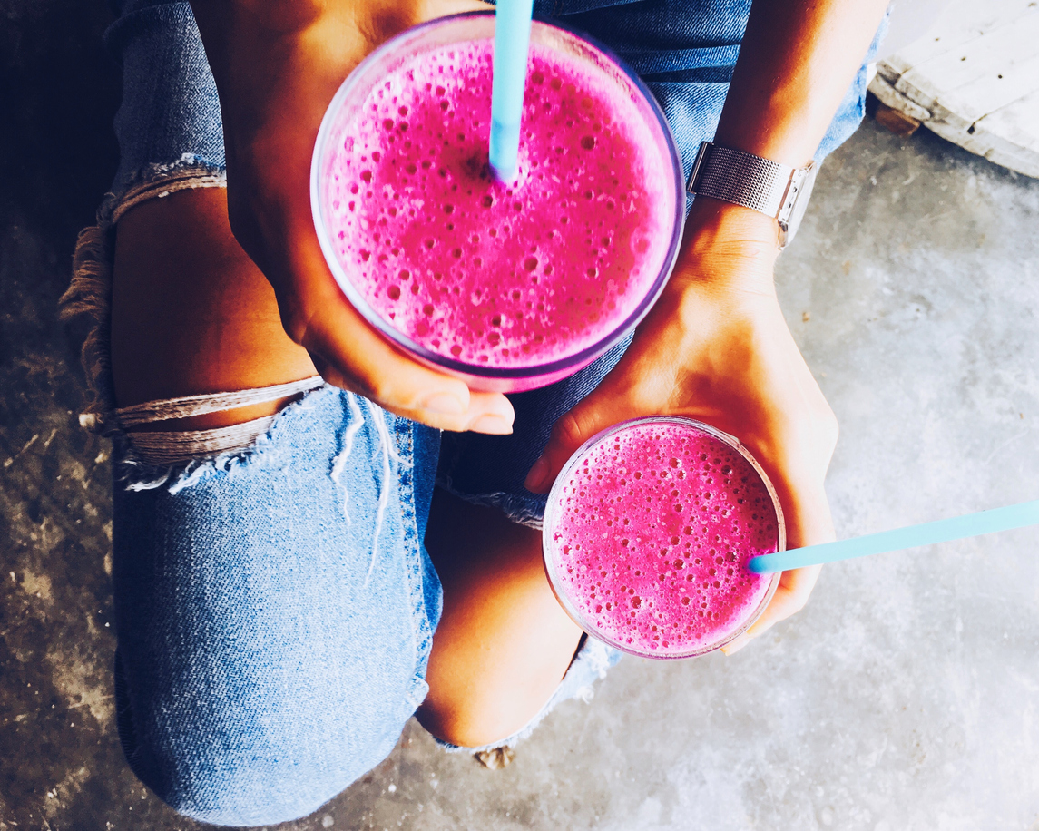 You'll Want Seconds of This Berry, Beet, and Cauliflower Smoothie - Organic Authority