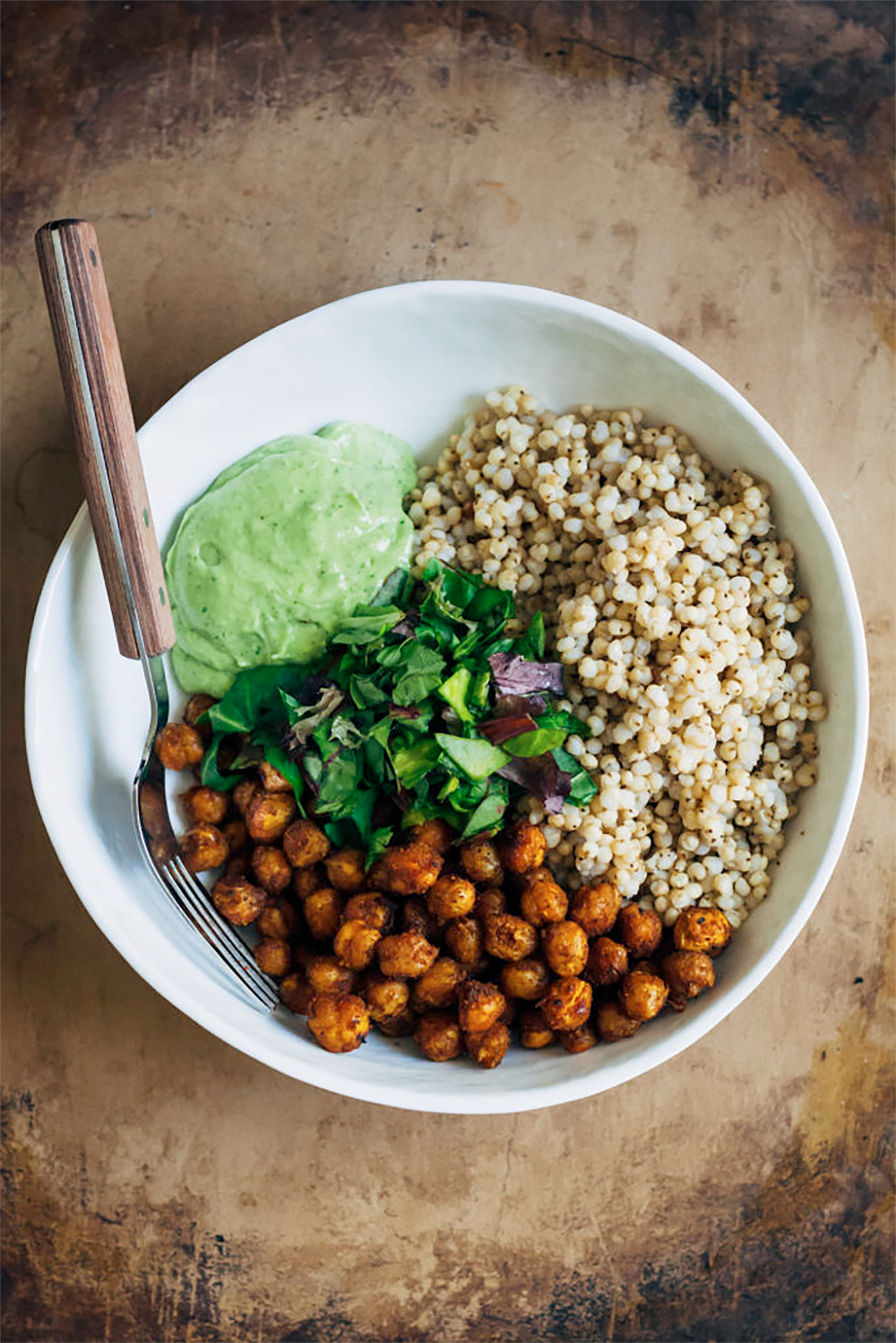 Vegan Buddha Bowl with Curry Chickpeas