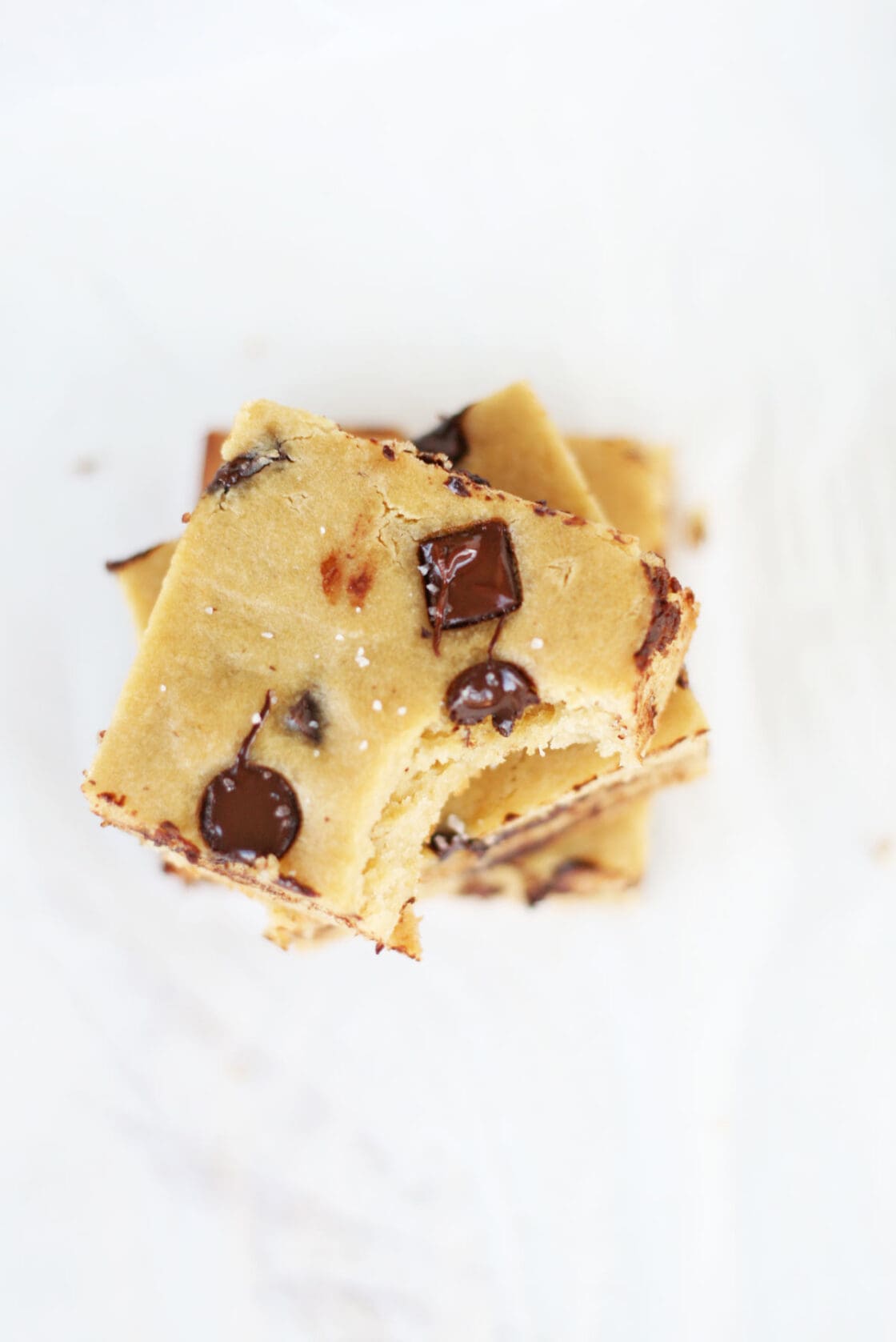 chickpea blondies