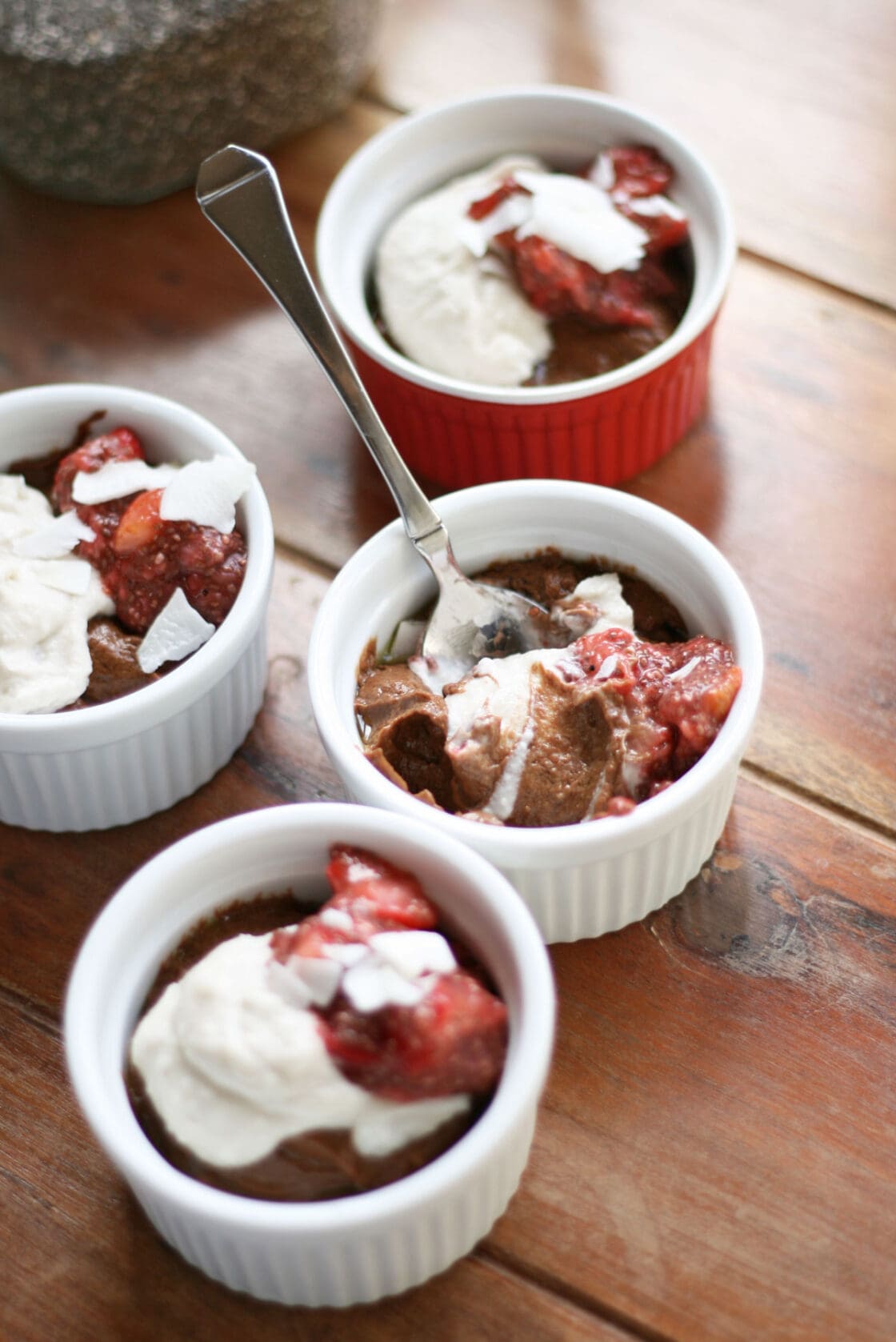 chocolate avocado mousse