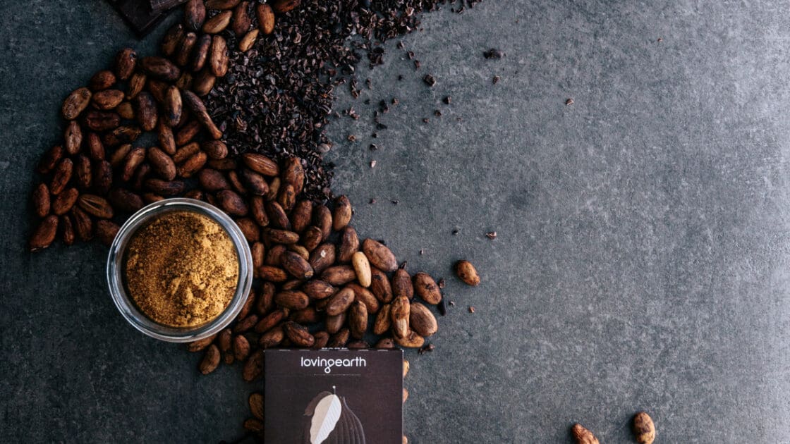loving earth chocolate