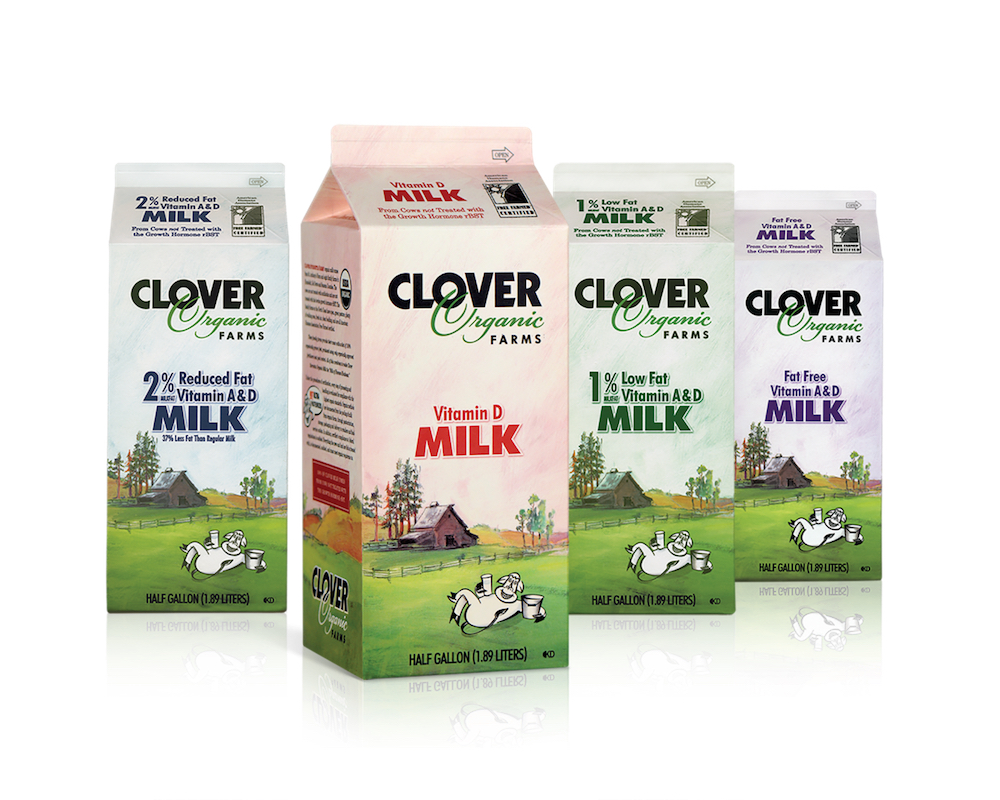 clover to produce new non-gmo milk