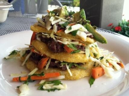 image of mexican sopes, learn how to make sopes at home. It's easy.