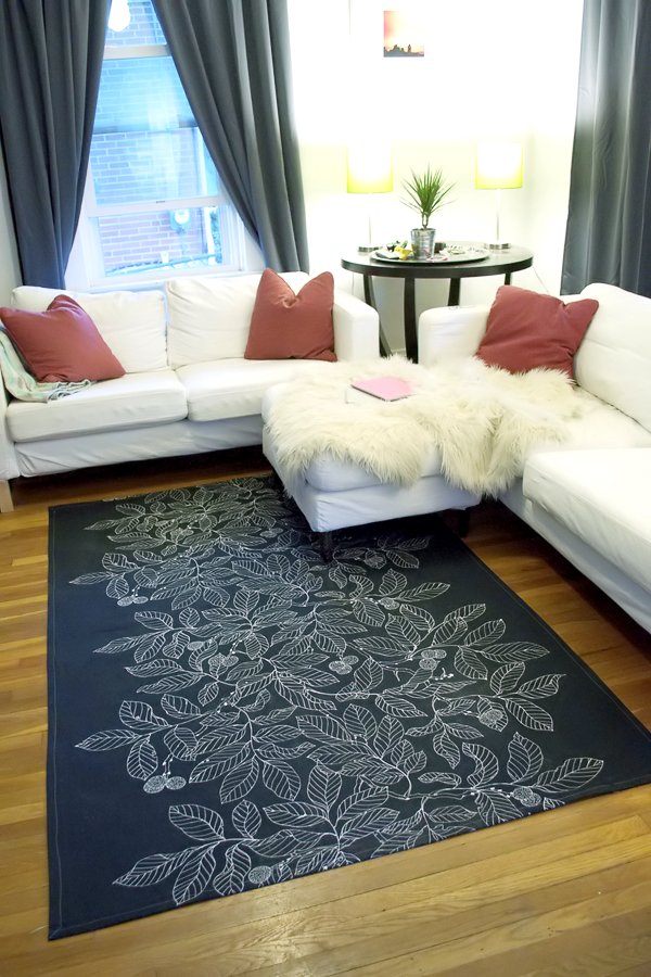 Clever diy rug ideas.