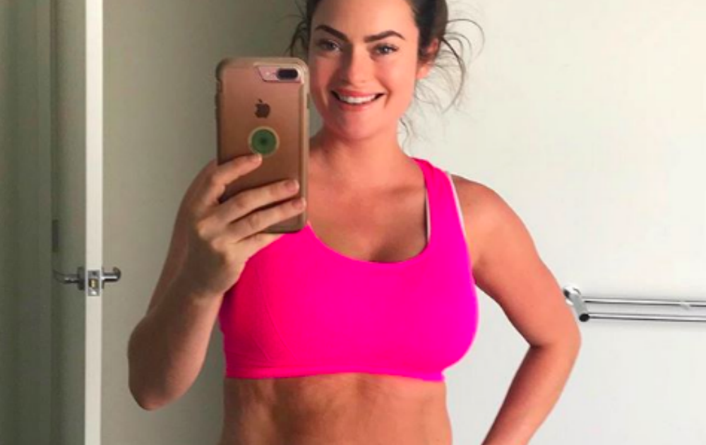 Emily Skye Shares Her Postpartum Abs Struggle