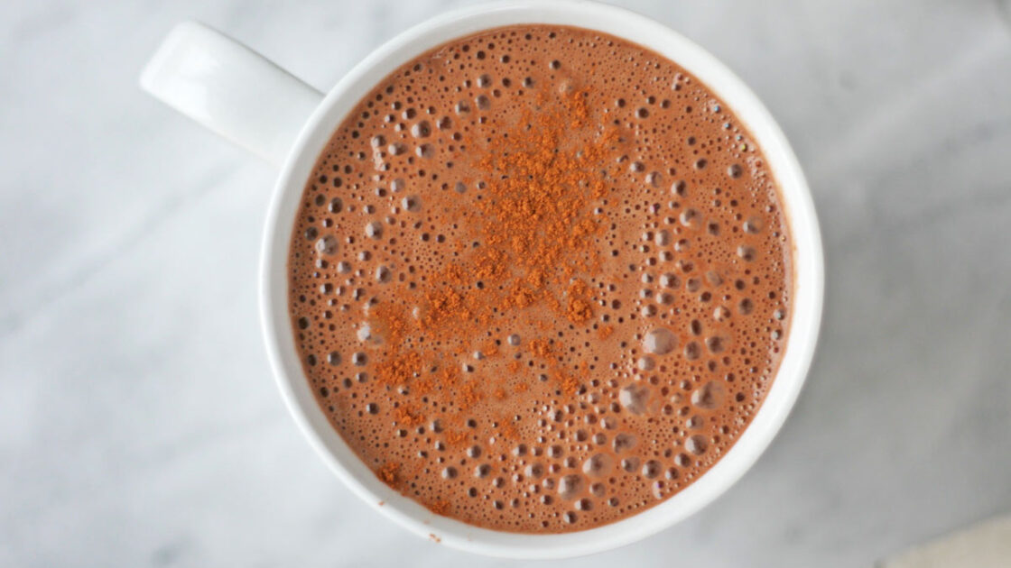 healthy hot chocolate