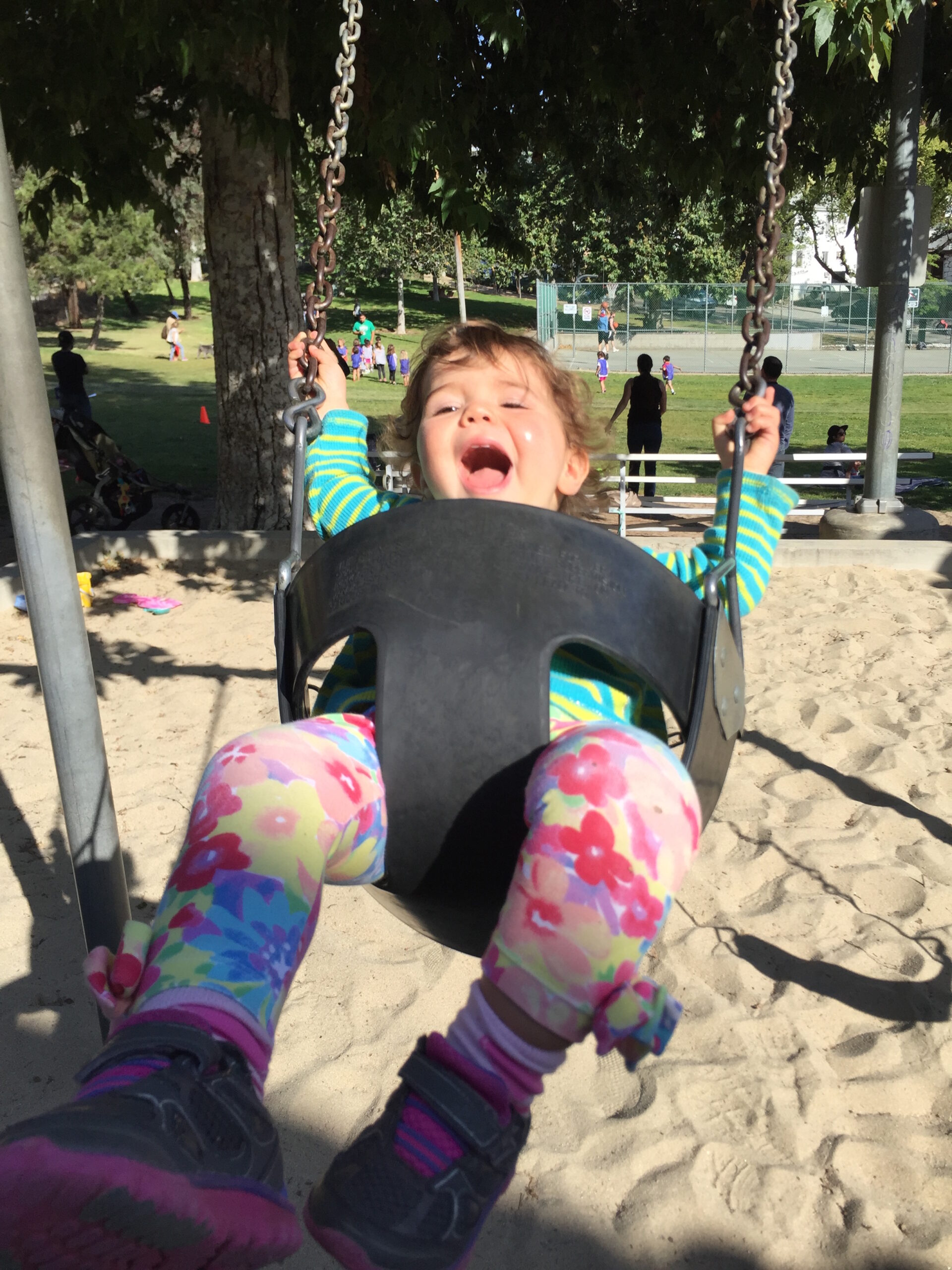 Getting Her Daily Germs: Why I Let My Daughter Lick Playground Equipment