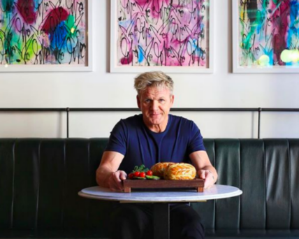 It's True: Gordon Ramsay Participated in a Vegan Cook-Off