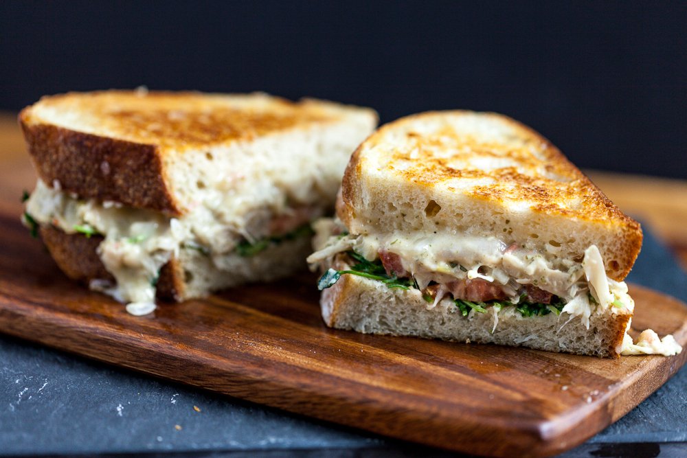 jackfruit tuna melt