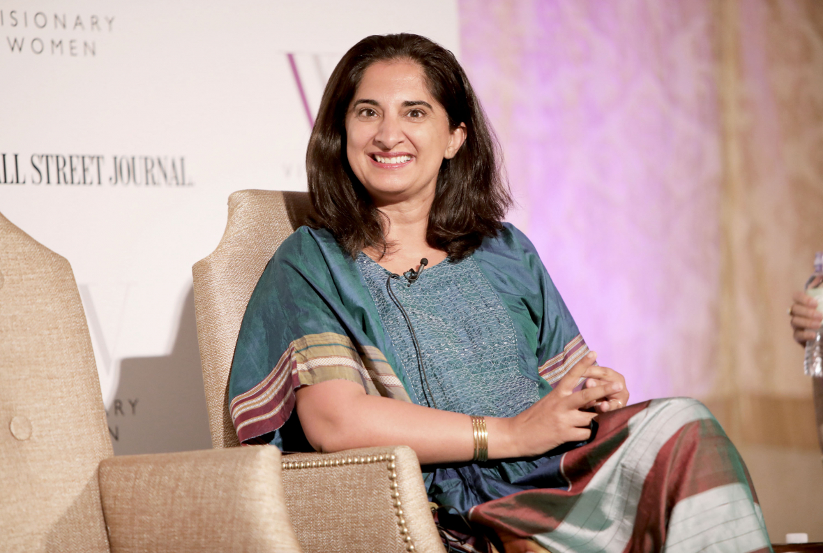 Mallika Chopra at Visionary Women’s “Mind, Body & Soul,” Salon, sponsored by GEARYS, The Wall Street Journal and Popcorn Chardonnay