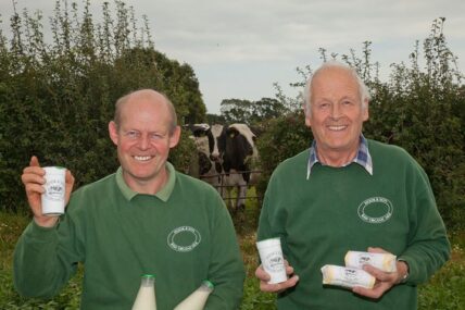 The Moo Man is dedicated to producing organic milk.